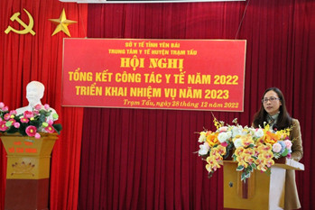 Hội Nghị Tổng Kết Công Tác Y tế năm 2022 Triển khai nhiệm vụ năm 2023