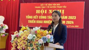 HỘI NGHỊ TỔNG KẾT CÔNG TÁC Y TẾ NĂM 2023 VÀ TRIỂN KHAI PHƯƠNG HƯỚNG NHIỆM VỤ NĂM 2024