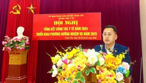Hội nghị tổng kết công tác Y tế năm 2024, triển khai nhiệm vụ năm 2025