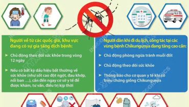 Khuyến cáo Phòng bệnh CHIKUNGUNYA